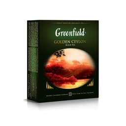 תה גרינפילד גולדן ציילון 100 שקי 200 גר