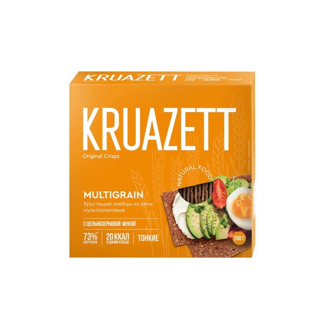 פת פריכה "קרואזט" קמחי דגנים 200 גר