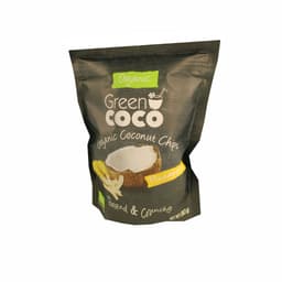 גרין קוקו חטיף קוקוס ואננס אורגני 80 גרם