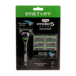 סכין גילוח שיק היידרו 5 סנס לגבר+7סכינים