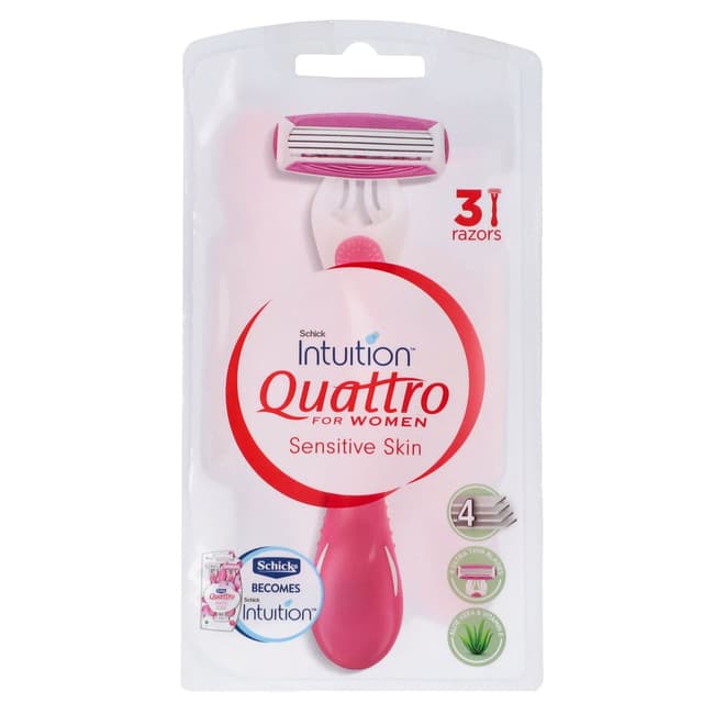 מכשיר גילוח שיק קוואטרו לנשים