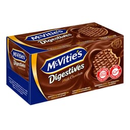 מקוויטיס ביסקוויט מצופה שוקולד חלב 200 ג