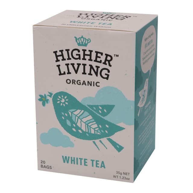 תה לבן אורגני 35 גרם הייר ליבינג