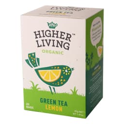 תה ירוק לימון אורגני 40 גרם הייר ליבינג