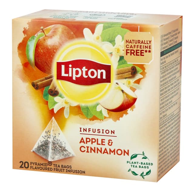 חליטת קינמון ותפוח 20 פירמידות*2.2גר