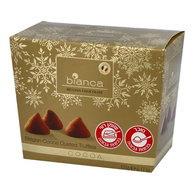 ביאנקה טרופל קקאו באריזת זהב 175 גר