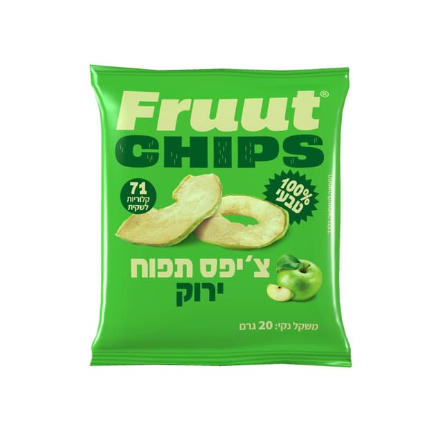 פרוט חטיף תפוח ירוק 20 גר