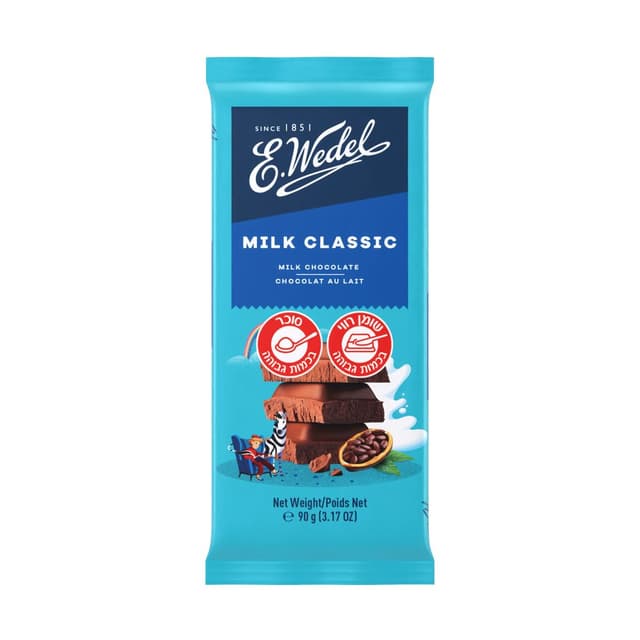 וודל - שוקולד חלב קלאסי 90 גרם