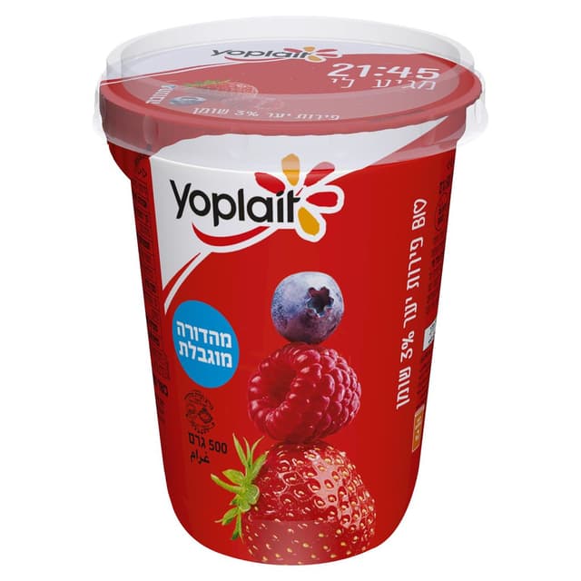 יופלהYYYפירות יער3% 500ג