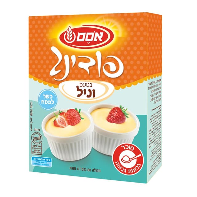 פודינג אינסט.וניל כל"פ80
