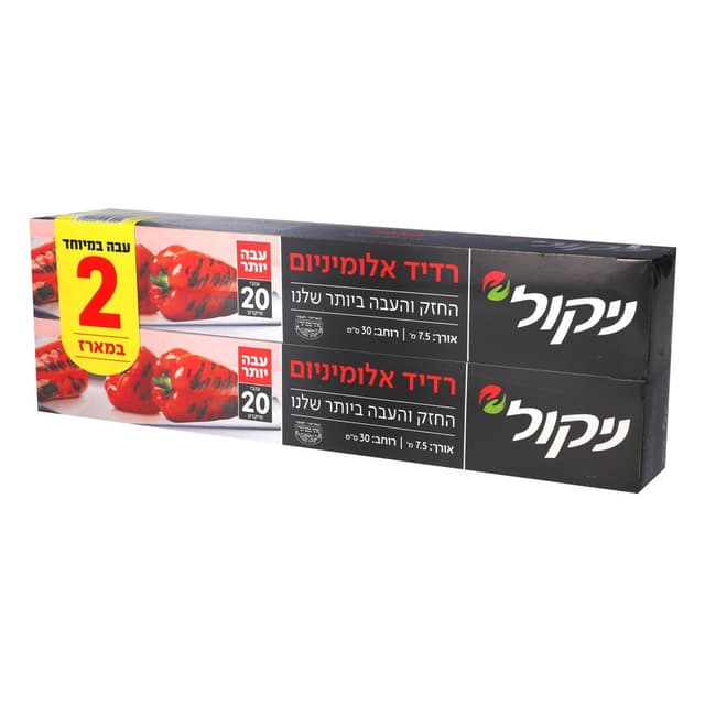 רדיד אלומיניום זוג עבה ניקול