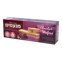 וופל בטעם שוקולד 500 ג' מנעמים
