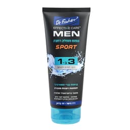 ד"ר פישר - אפקטיב קר מן ספורט שמפו ותחליב רחצה 3 ב-1 200 מ"ל