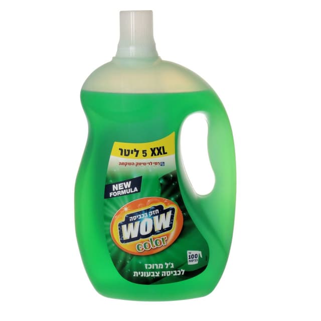 ג'ל כביסה ירוק 5לי ר