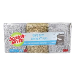 סקוטש ברייט שש כריות קרצוף 6 יח'