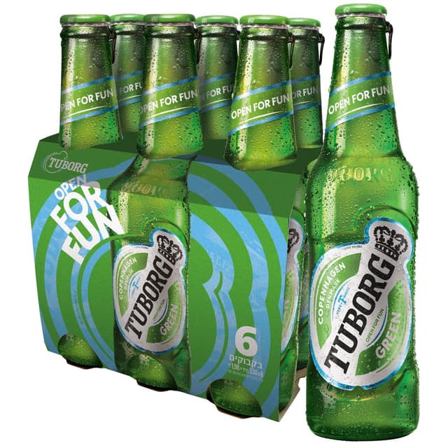 בירה טובורג גרין 330