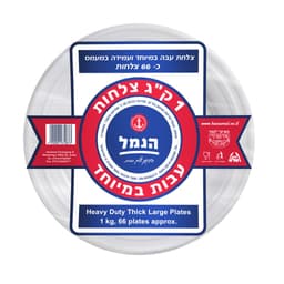צלחות עבות במיוחד 1 ק"ג