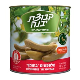מלפפון חומץ ‏36‏-‏30‏ ‏10‏-‏A‏  3 ק"ג  יבנה