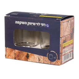 זוג נריות זכוכית לשב