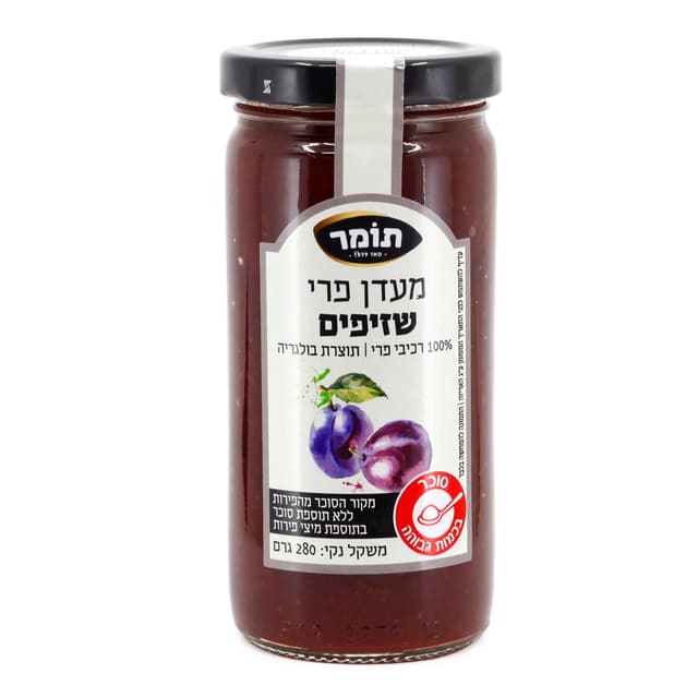 מעדן פרי שזיף 100% 2