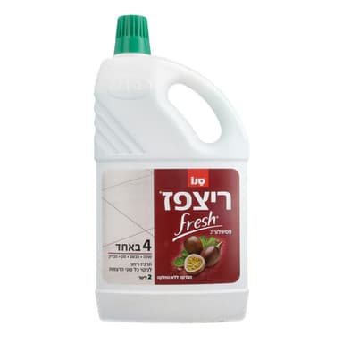 נוזל לניקוי רצפות פרש פסיפלורה 2 ל' ריצפז סנו