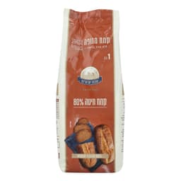 קמח מלא מנופה 80% 1ק