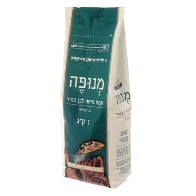קמח חיטה לבן בהיר מנ