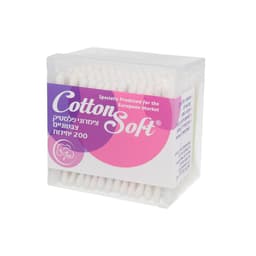 צימרוני אוזניים בקופסה/בכוס/אוולי 200 יח