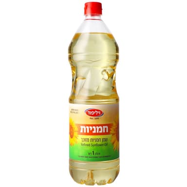 שמן חמניות 1 ל' ויליפוד