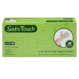 כפפות לטקס סייב טאץ 100