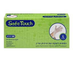 כפפות לטקס סייב טאץ 100