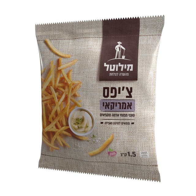 צ'יפס אמריקאי 1.5 ק"ג מילוטל