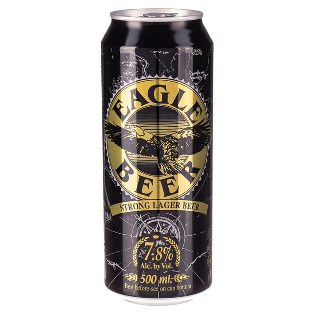 בירה איגל חזקה 7.8% 500 מ"ל פחית