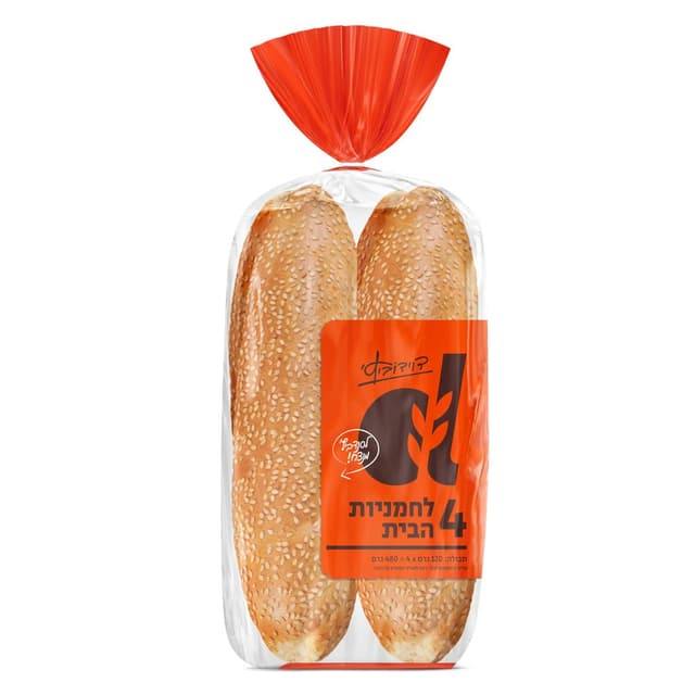 לחמנ.הבית כפולות 125*4 ג