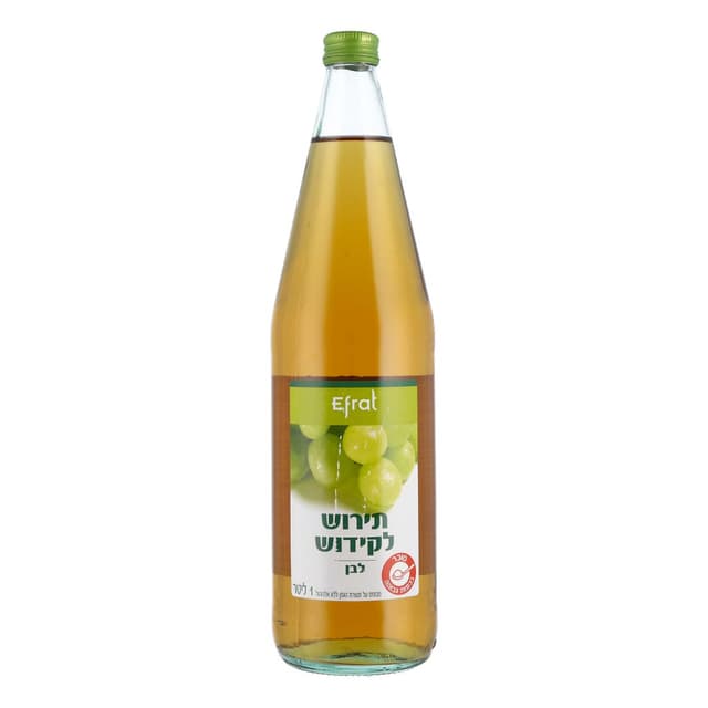 מיץ ענבים לבן 1 לי