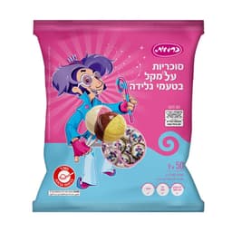 לקקן בטעם גלידה 50יח