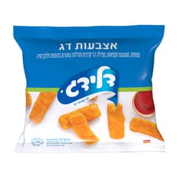 אצבעות דג מצופות דלי