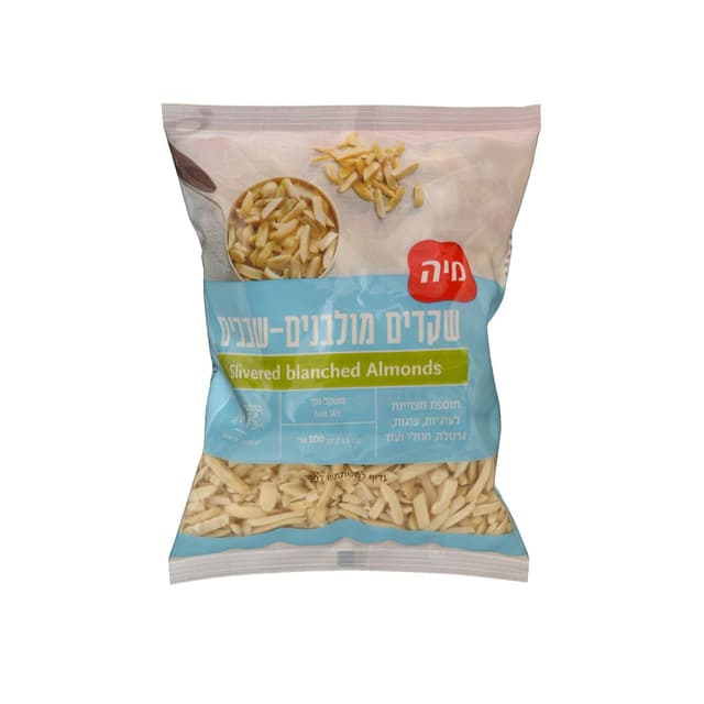 שקדים מולבנים שבבים