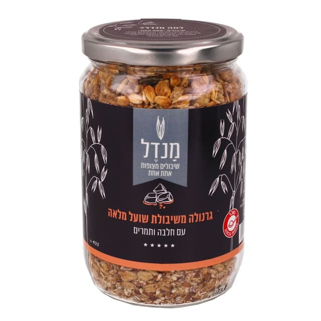 גרנולה חלבה תמרים 40