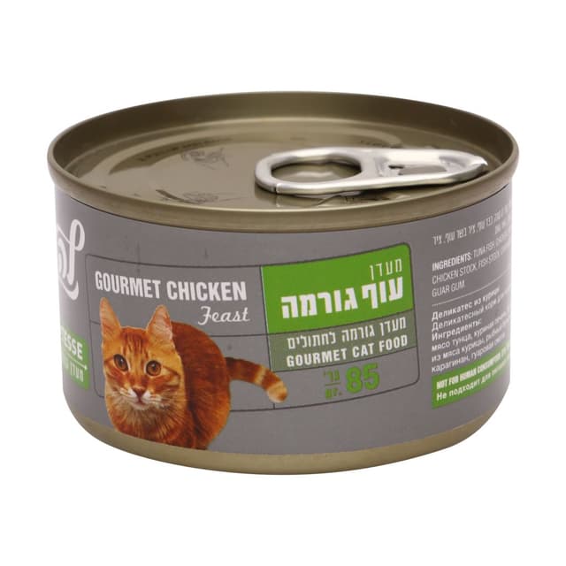 לה-קט דליקטס עוף גורמה 85 גר