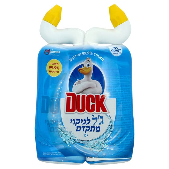 טואלט דאק נוזל כחול זוג * 750 מ"ל