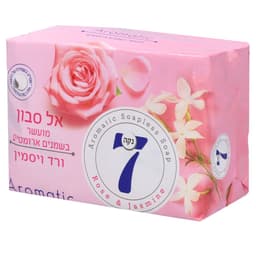 נקה 7-סבון מוצק ארומה ורוד - רביעייה * 100 ג'