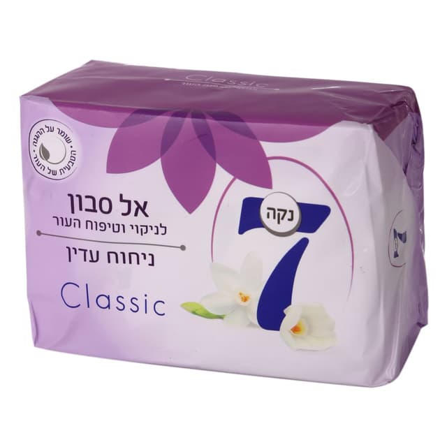 סבון נקה 7 לילך 100X4גרם