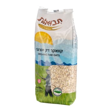 קוואקר אורגני דק 500 גרם