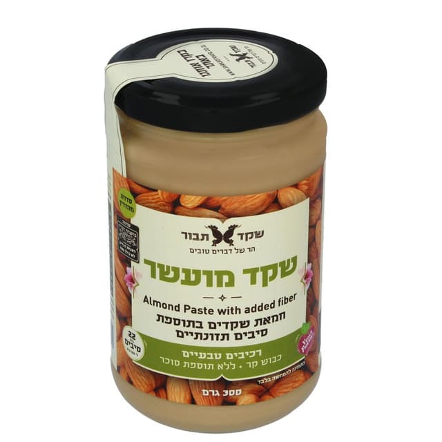 שקד לבן בתוספת סיבים 300 גרם