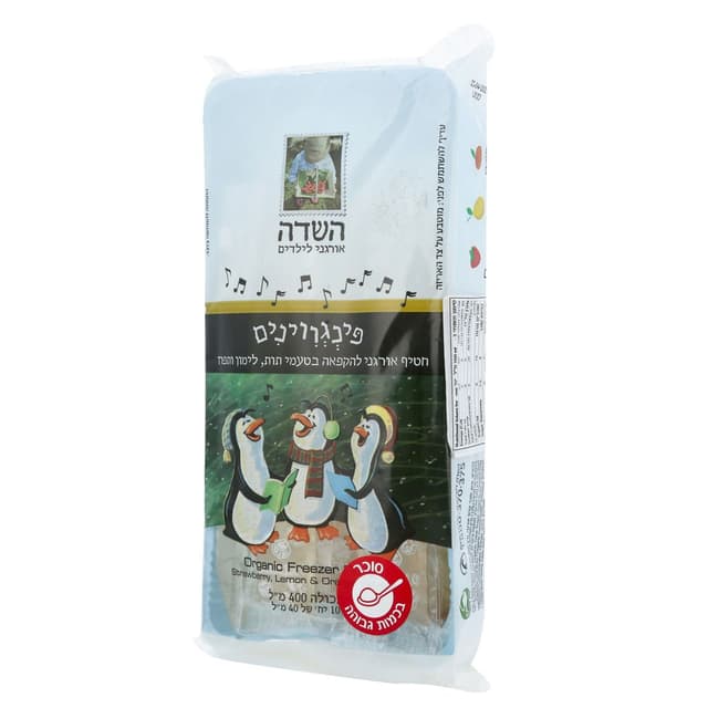 פינגווינים חטיף אורגני להקפאה בטעמים 400