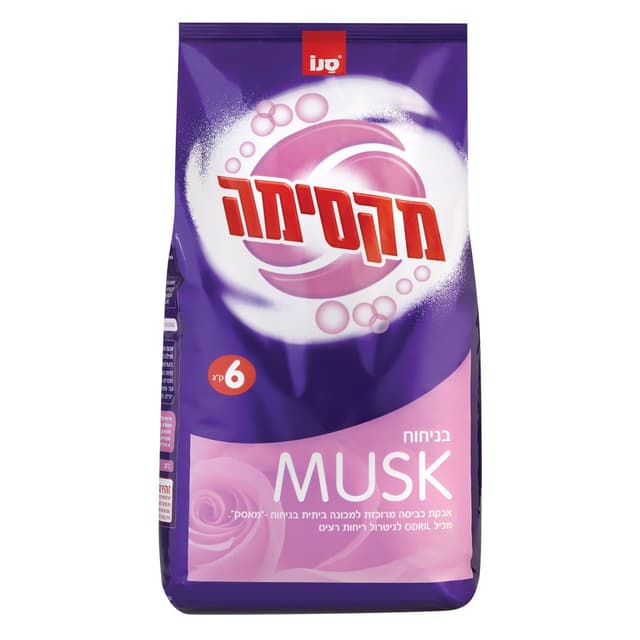 סנו מקסימה אבקת כביסה מאסק 6 ק"ג