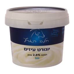 יוגורט עיזים דלי 750 ג'