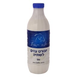 יוגורט עיזים טבעי לשתיה 1 ל'