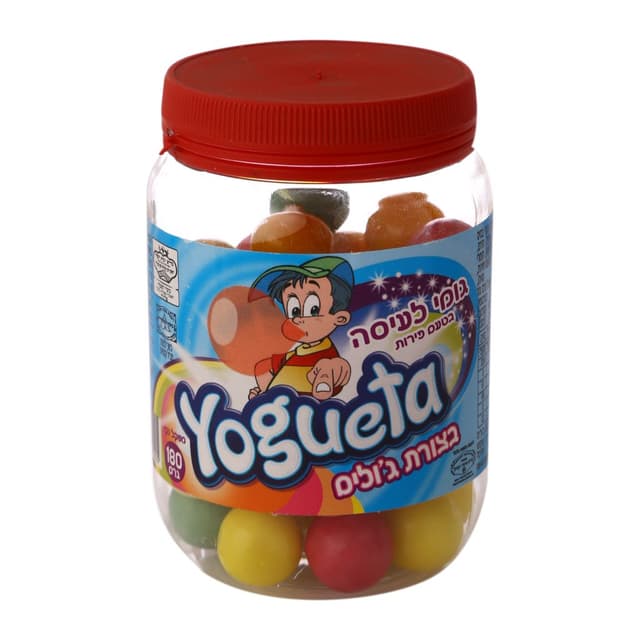 יוגטה - מסטיק ג'ולים 180 גרם